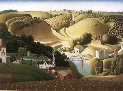 Grant Wood Stone rampart oil